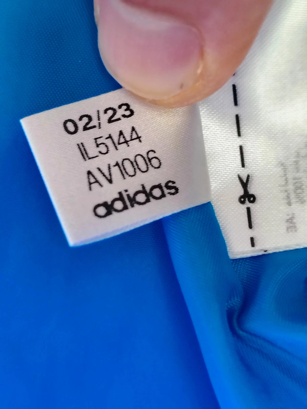 Chaqueta cortavientos para hombre adidas originals Trefoil azul nueva superior – photo 2